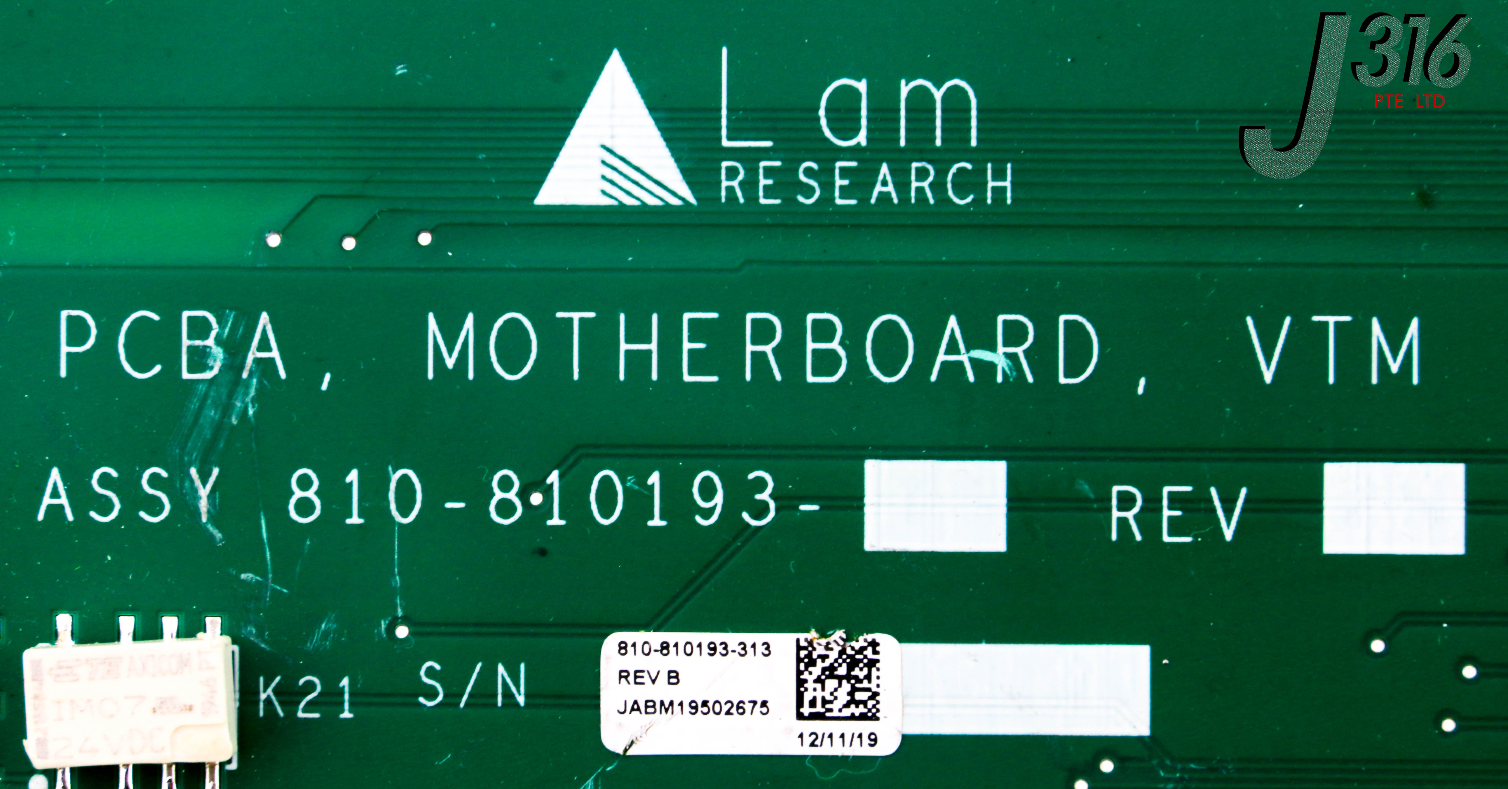 26324 LAM RESEARCH PCB, MOTHERBOARD, VTM (PARTS) 810-810193-313 | eBay